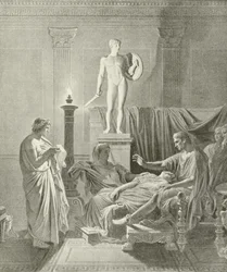 Ottavia sopraffatta dai versi di Virgilio